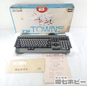 FUJITUS 富士通 FM-TOWNS FMT-KB105 JISキーボード