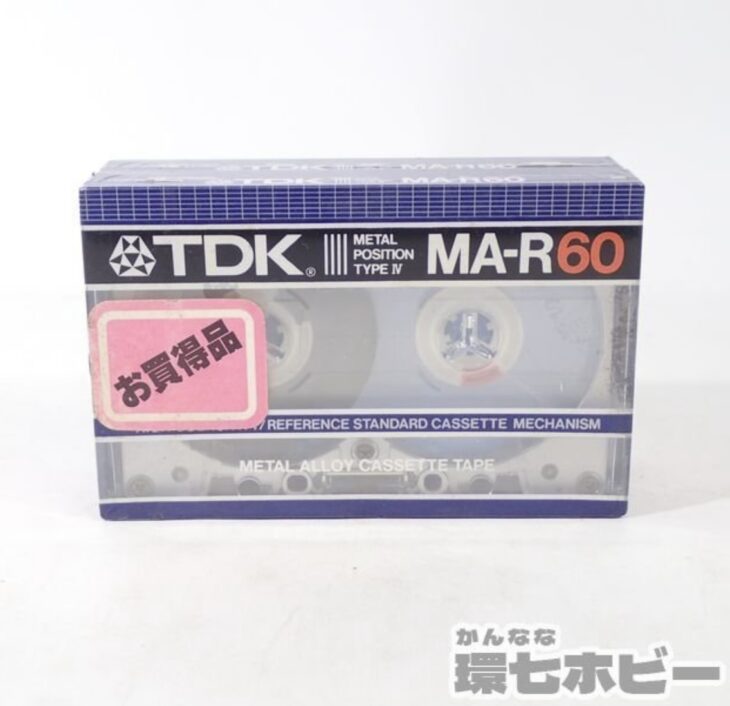 新品未開封 未使用 TDK MA-R60 メタルポジション 2本パック カセットテープ