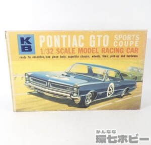 未組立 K&B 1/32 ポンティアック GTO スポーツクーペ スロットカー