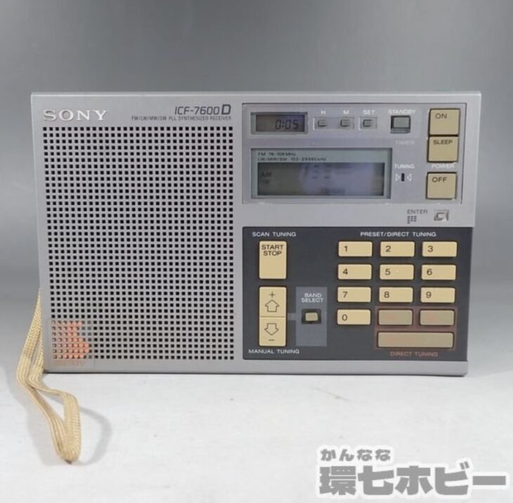 SONY ソニー ICF-7600D FM/LW/MW/SW PLL シンセサイザー BCLラジオ ジャンク