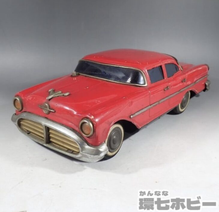 増田屋 マスダヤ 1956年 オールズモービル NEWセダン 日本製 ブリキ 全長約35cm