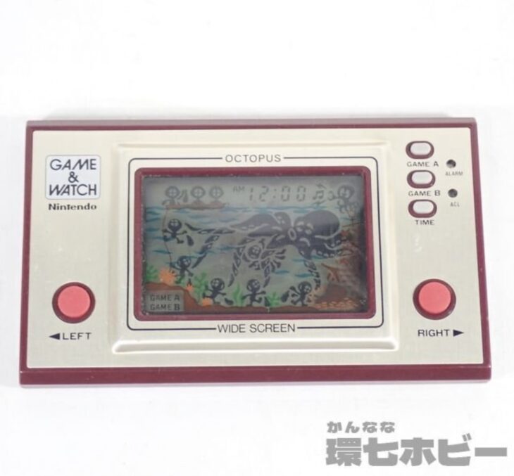 任天堂 オクトパス GAME&WATCH ゲーム&ウォッチ OC-22を宅配買取いたしました｜環七ホビーの買取ブログ ｜環七ホビー