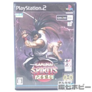 PS2 SNK サムライスピリッツ 六番勝負 箱・説明書あり プレイステーション2 ソフト