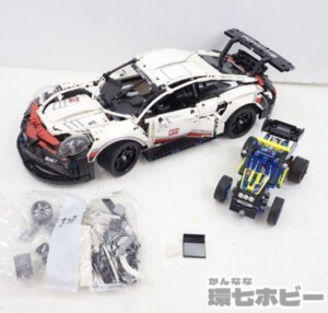 LEGO レゴ テクニック 42096 ポルシェ911 RSR,42164 テクニック オフロート・レースハキー 完成品 ジャンク