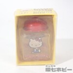 1976年 サンリオ リトルキティ ミニチュアコレクション 17 ガラス キャンディボックス