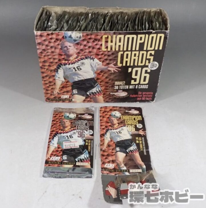 未開封 PANINI CHAMPION CARDS'96 イングランド 1996 パニーニ サッカー カード