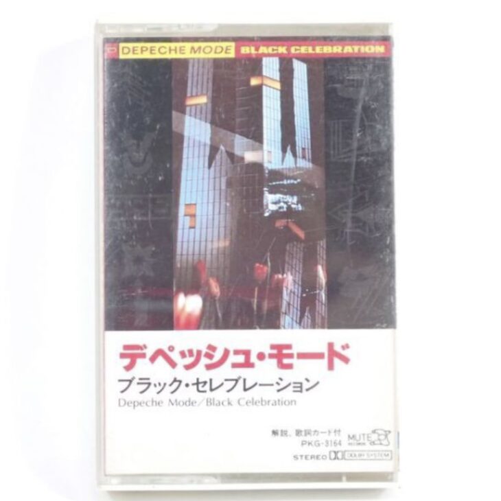 見本盤 国内盤 デペッシュ・モード ブラック・セレブレーション カセットテープ