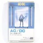 見本盤 国内盤 AC/DC フー・メイド・フー カセットテープ 歌詞カード有