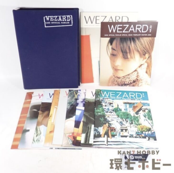 ZARD ファンクラブ会報 WEZARD Vol.1～12 13～18 20～24 会員カード