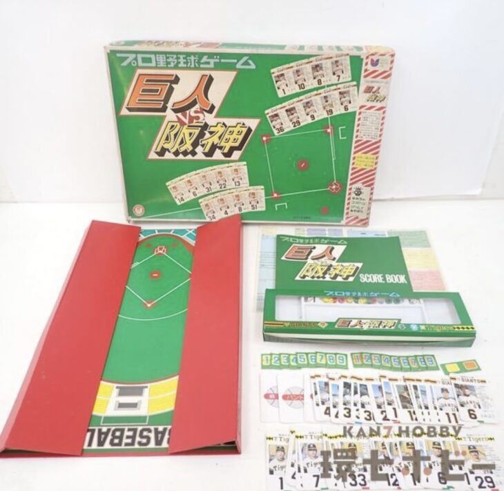 旧タカラ プロ野球ゲーム 読売巨人軍VS阪神タイガース ボードゲーム