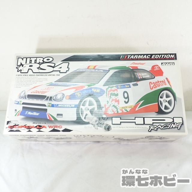 未組立 HPI RACING 1/10 トヨタ カローラWRC 4WD NITRO ナイトロ エンジンRC ラジコン