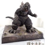 イノウエアーツ レジンキャスト 踏ん張りキンゴジ ゴジラ フィギュア 完成品 ジャンク