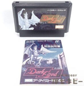 FC データイースト ダークロード 説明書有 ファミコン ゲーム ソフト