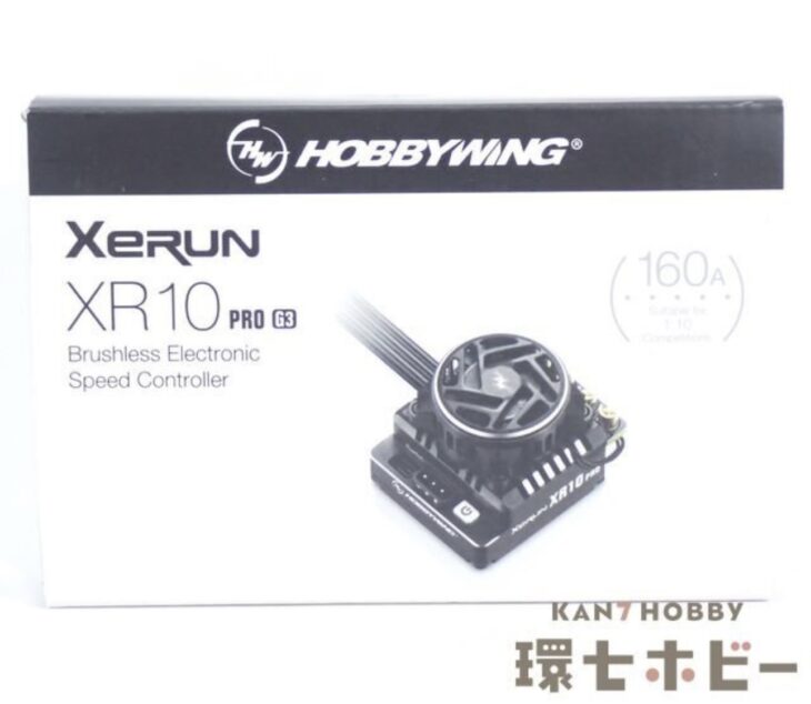 未使用 ホビーウイング HOBBYWING XERUN XR10 PRO G3 ブラシレスアンプ