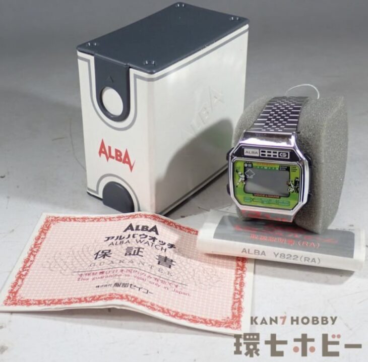 未使用 セイコー/ALBA 腕時計 ベースボールゲーム Y822-4000