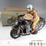 マスダヤ 増田屋 EXPERT MOTOR CYCLIST サイクリスト 日本製 箱付 ブリキ