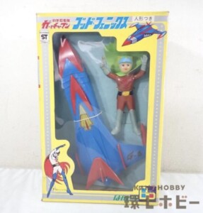 未使用 万創 ばんそう 科学忍者隊ガッチャマン ゴッドフェニックス ソフビ付