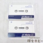 中古 SONY ソニー クロームポジション UX Master 90 カセットテープ 2本セット