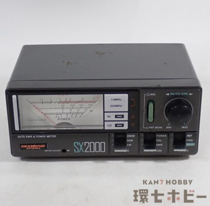 第一電波工業製 ダイヤモンドアンテナ SX-2000 AUTO SWR&パワーメーター