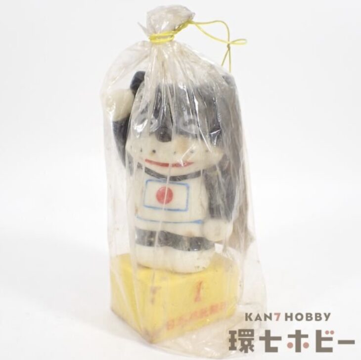 未開封 日本信託銀行 仲良し のらくろ ソフビ 貯金箱