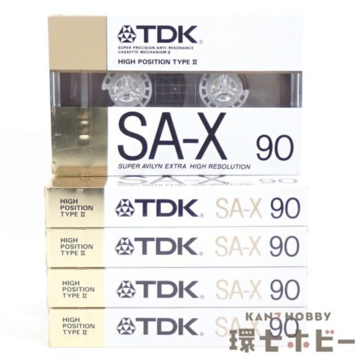 新品未開封 TDK SA-X 90 ハイポジション カセットテープ