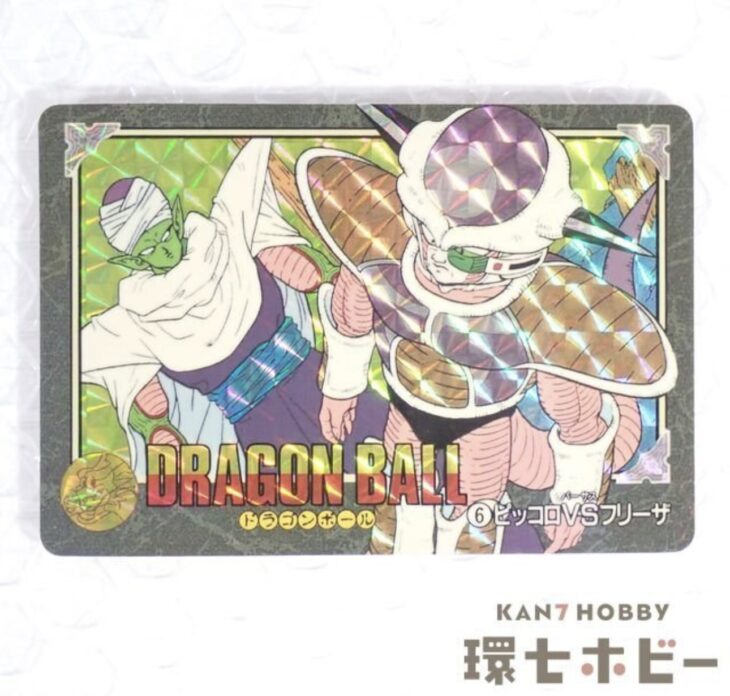 バンダイ ドラゴンボールZ ビジュアルアドベンチャー 6 ピッコロVSフリーザ キラ プリズム カード