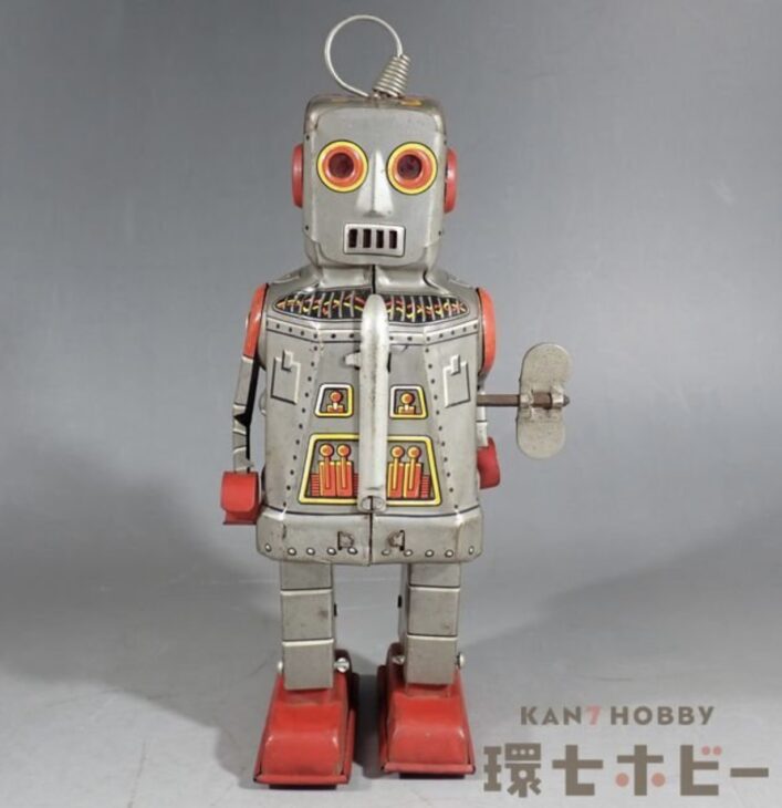 KO 吉屋 スパーキー ロボット 日本製 ブリキ ゼンマイ式