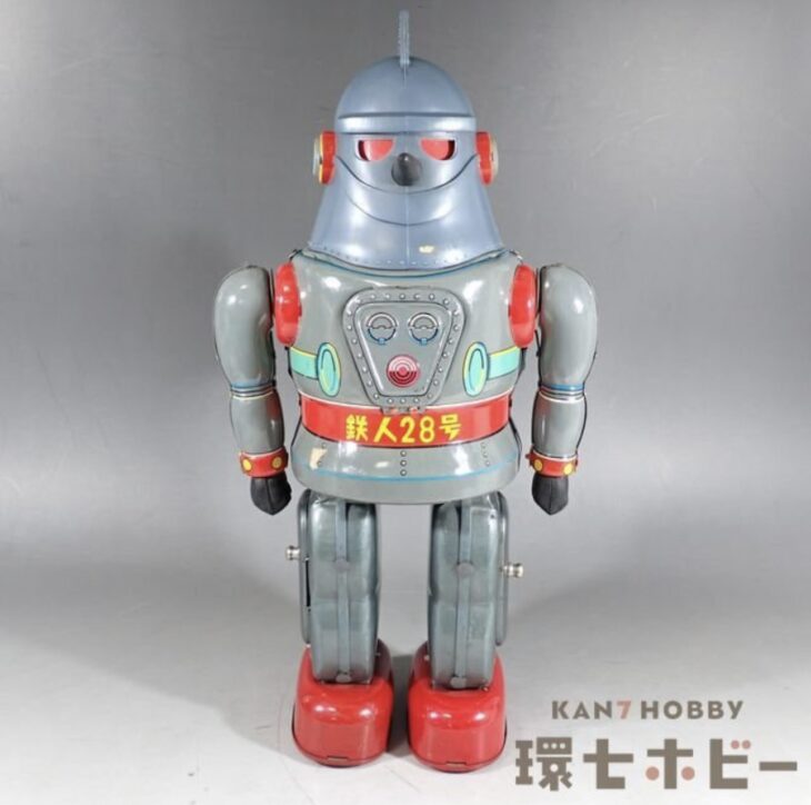 野村トーイ 鉄人28号 No.2 ブリキ オリジナル 日本製 全高約33cm