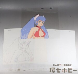 うる星やつら 女王 セル画 動画 セット