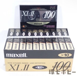 新品未開封 マクセル XL II 100 カセットテープ ハイポジション 11本