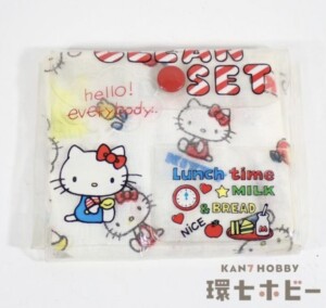 未使用 当時物 1976年 サンリオ ハローキティ ハンカチ ハンカチケース