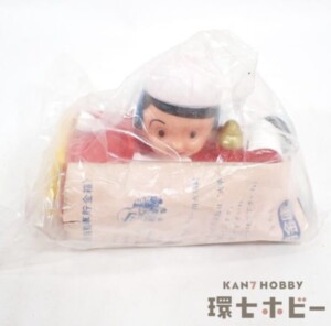 未開封 信用金庫 信ちゃん 消防車 ソフビ 貯金箱