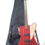 Epiphone エピフォン サンダーバード レッド エレキベース ソフトケース付き