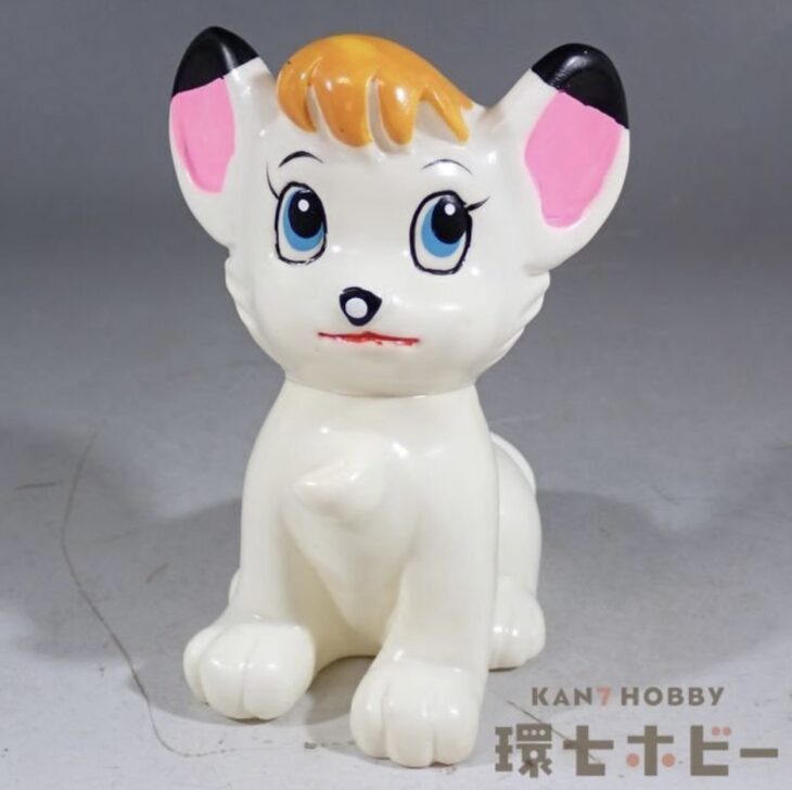 SANYO サンヨーカラーテレビ ジャングル大帝 レオ ソフビ 貯金箱