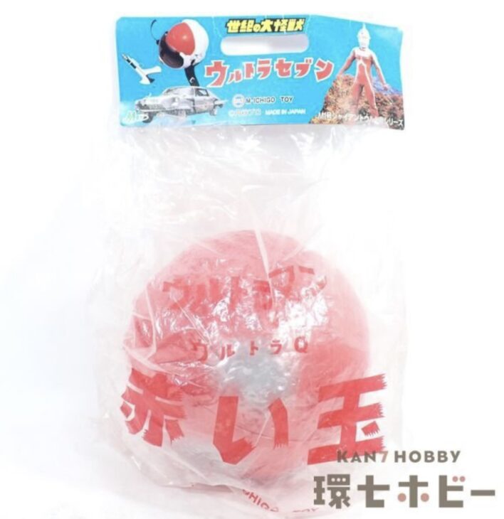 未使用 M1号 世紀の大怪獣 ウルトラセブン 赤い玉 ソフビ