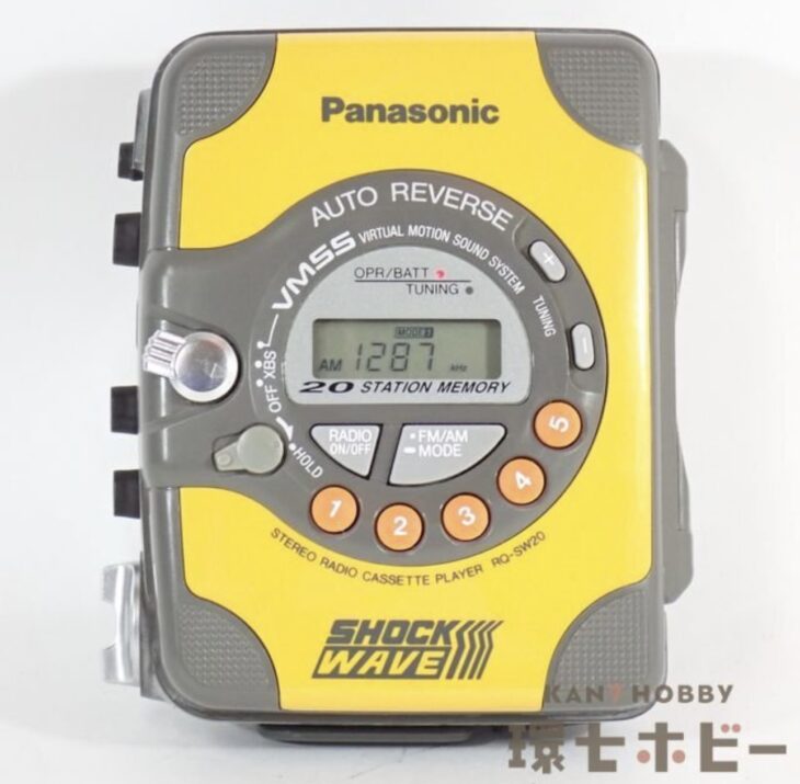 パナソニック SHOCKWAVE ショックウェーブ RQ-SW20 ポータブル カセットプレーヤー ジャンク