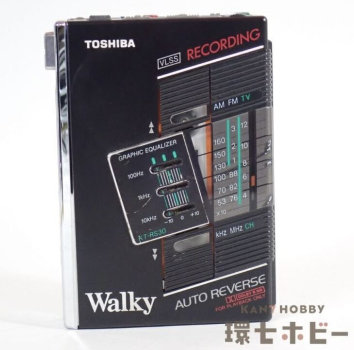 東芝 ポータブル カセットプレーヤー Walky ウォーキー KT-RS30 ジャンク