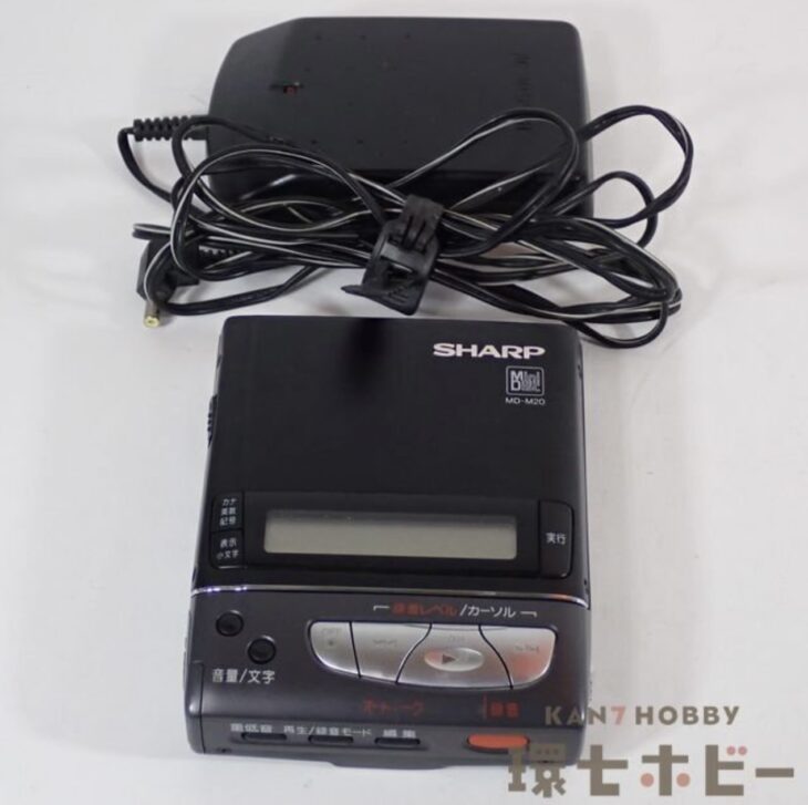 シャープ SHARP ポータブルMDレコーダー MD-M20 ジャンク