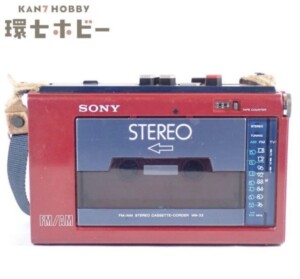 SONY ソニー FM/AM ポータブル カセットコーダー WA-33