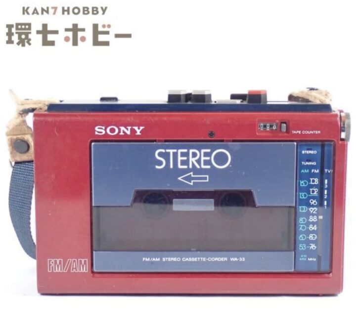 SONY ソニー FM/AM ポータブル カセットコーダー WA-33
