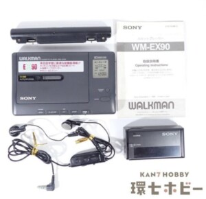 SONY ソニー WM-EX90 BC-7A ポータブル カセットプレーヤー ウォークマン 充電器・イヤホン・説明書付き