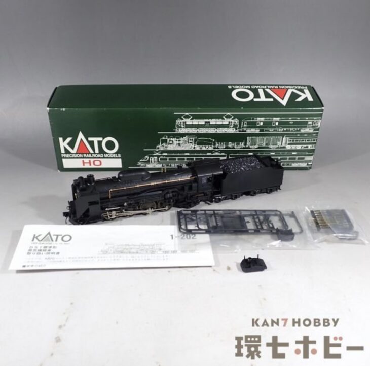 HOゲージ KATO 1-202 D51 標準形 蒸気機関車 鉄道模型