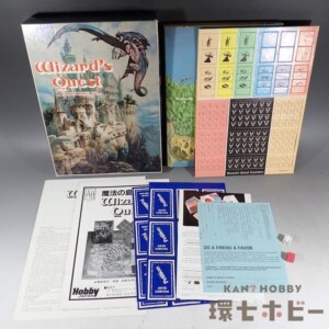 ホビージャパン AH 魔法の島の闘い Wizard's Quest ボードゲーム ジャンク