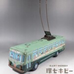浅草玩具 A1 エーワン トロリーバス 浅草雷門 ブリキ 全長約38cm ジャンク