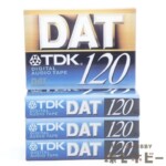 新品未開封 TDK DAT 120 DATテープ 4本