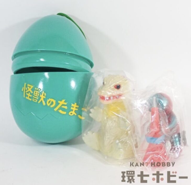 M1号 ブルマァク 怪獣のたまご ゴジラ ミニラ 東京タワー ソフビ