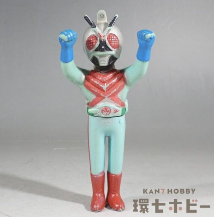 ポピー製仮面ライダーXのミニソフビペンダントをお買取りしま