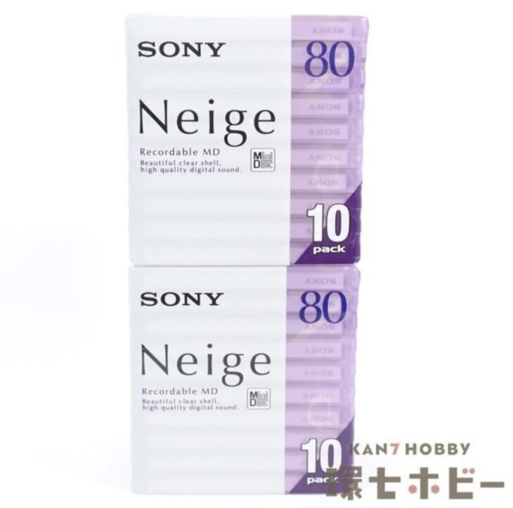 新品未開封 SONY ソニー Neige80 MD Mini Disc ミニディスク