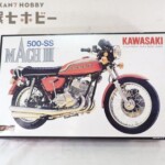 未組立 ナガノ 1/8 500-SS マッハ3 カワサキ