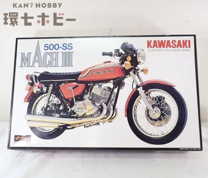 未組立 ナガノ 1/8 500-SS マッハ3 カワサキ